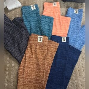 Chicduo 6 pack girls 7-8 Y yoga gym leggings high quality MSRP 80$